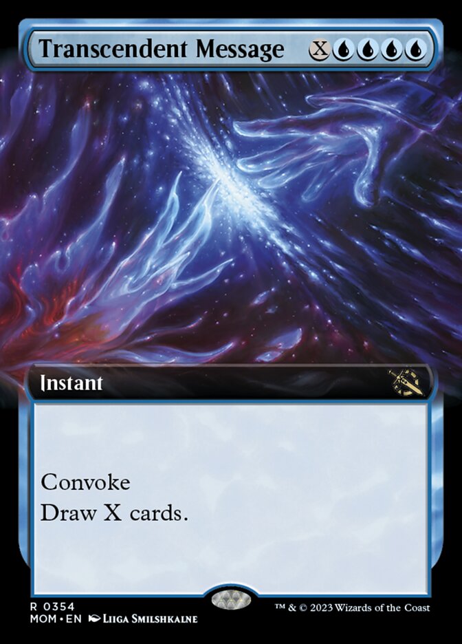Transcendent Message (Extended Art) [March of the Machine] | Webway Games