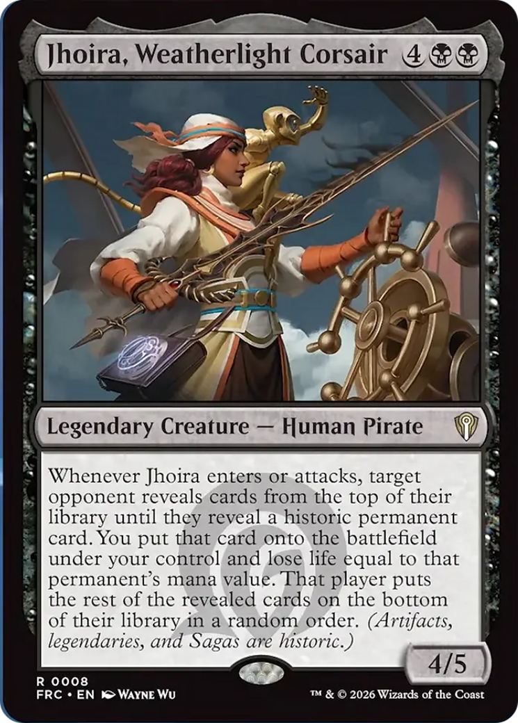 Jhoira, Weatherlight Corsair [Reality Fracture Commander] | Webway Games