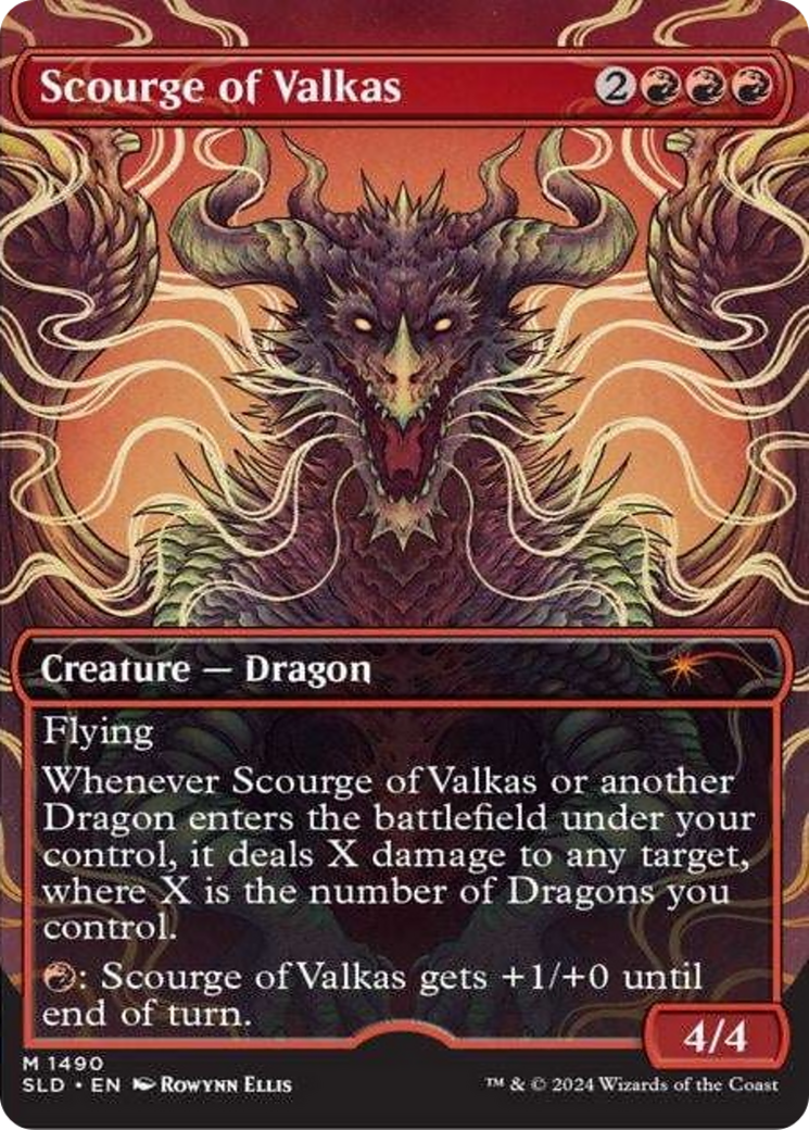 Scourge of Valkas (Rainbow Foil) [Secret Lair Drop Series] | Webway Games