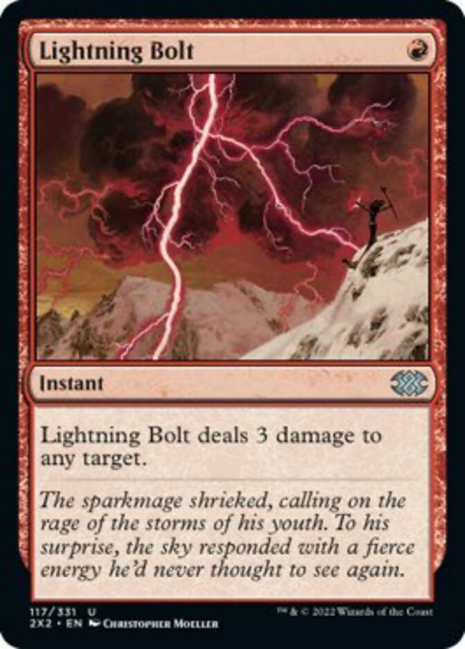 Lightning Bolt [Double Masters 2022] | Webway Games
