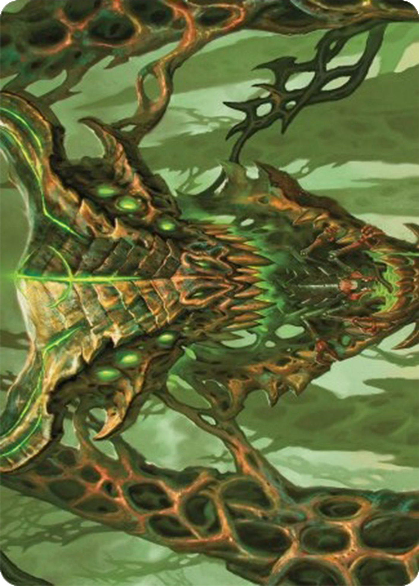 Colossal Dreadmask Art Card [Modern Horizons 3 Art Series] | Webway Games