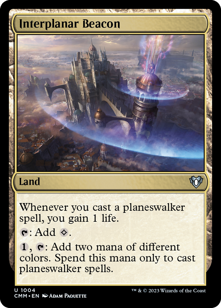 Interplanar Beacon [Commander Masters] | Webway Games