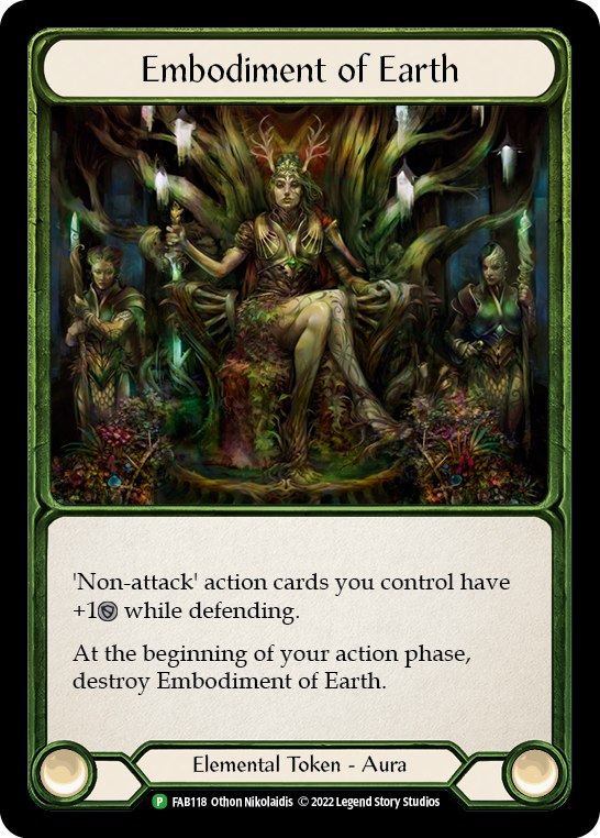Embodiment of Earth [FAB118] (Promo)  Cold Foil | Webway Games