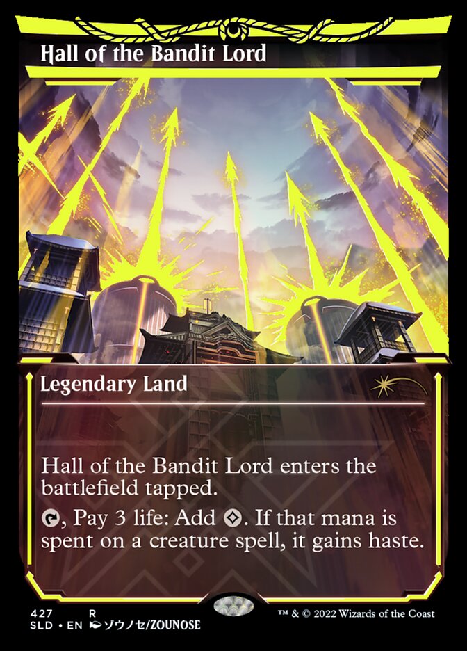Hall of the Bandit Lord (Neon Ink Yellow) [Secret Lair Drop Series] | Webway Games