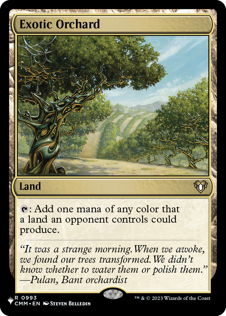 Exotic Orchard (CMM) [The List] | Webway Games