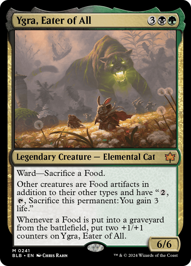 Ygra, Eater of All [Bloomburrow] | Webway Games