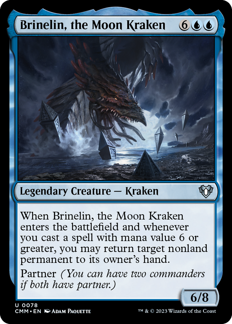 Brinelin, the Moon Kraken [Commander Masters] | Webway Games