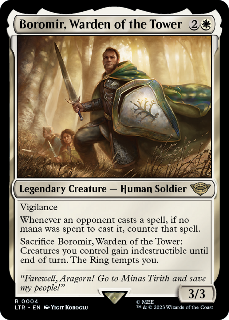 Boromir, Warden of the Tower [The Lord of the Rings: Tales of Middle-Earth] | Webway Games