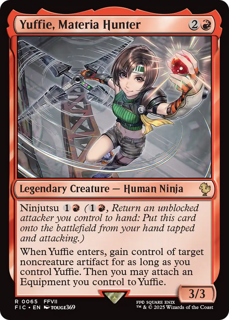 Yuffie, Materia Hunter [FINAL FANTASY Commander] | Webway Games