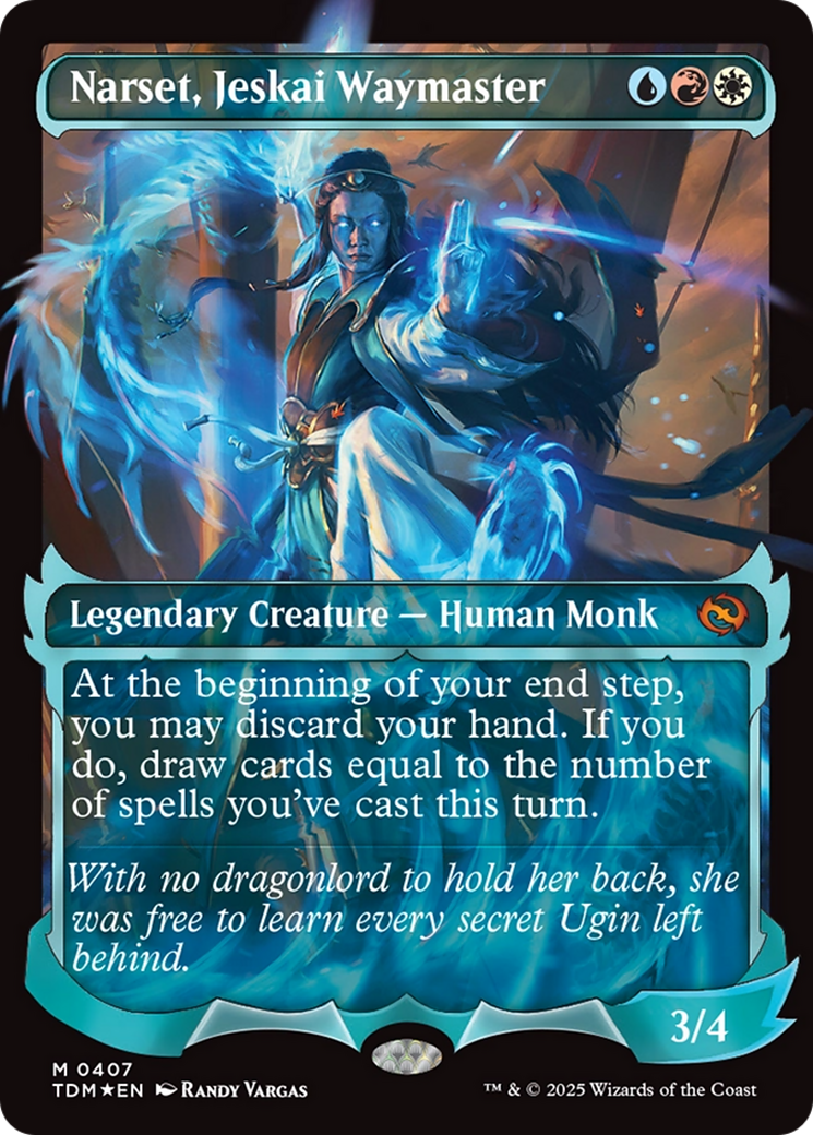 Narset, Jeskai Waymaster (Showcase) [Tarkir: Dragonstorm] | Webway Games
