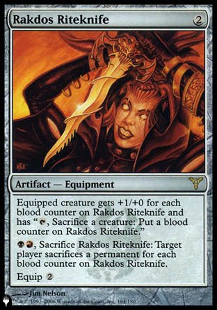 Rakdos Riteknife [The List] | Webway Games