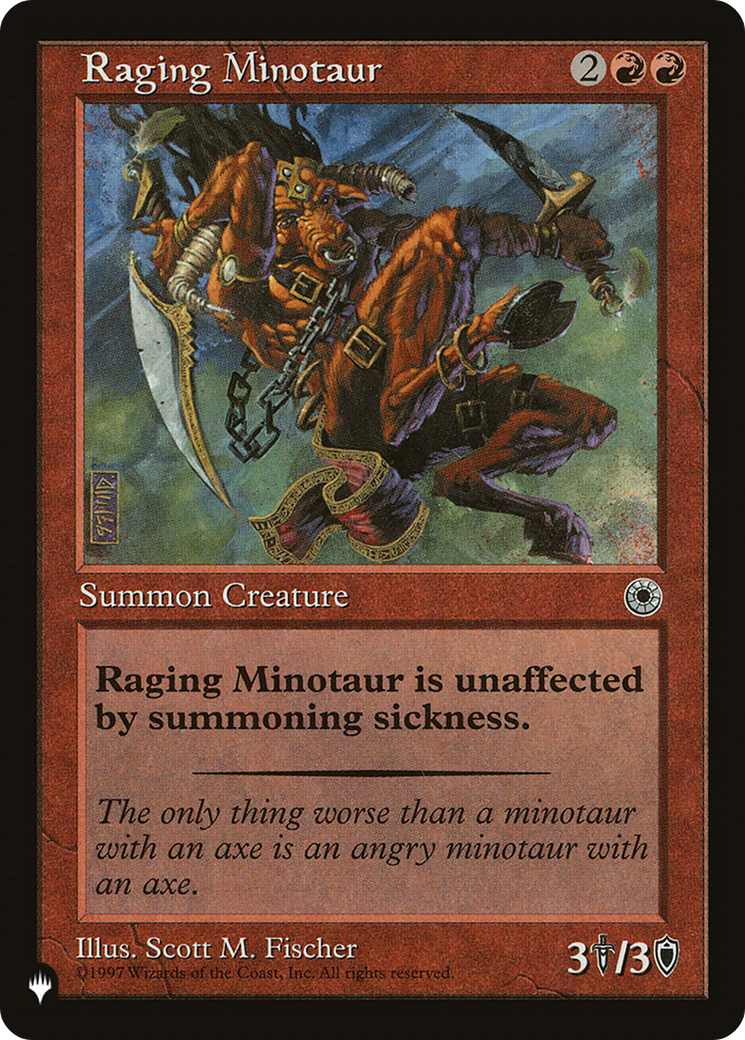 Raging Minotaur [The List] | Webway Games