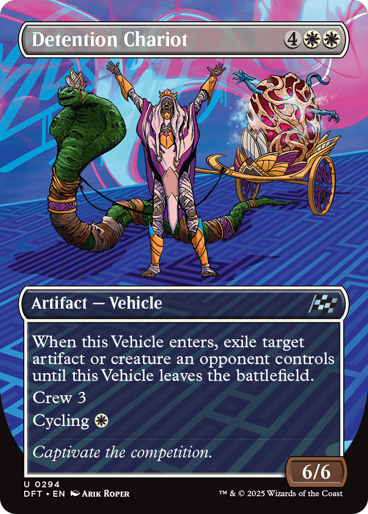 Detention Chariot (Borderless) [Aetherdrift] | Webway Games