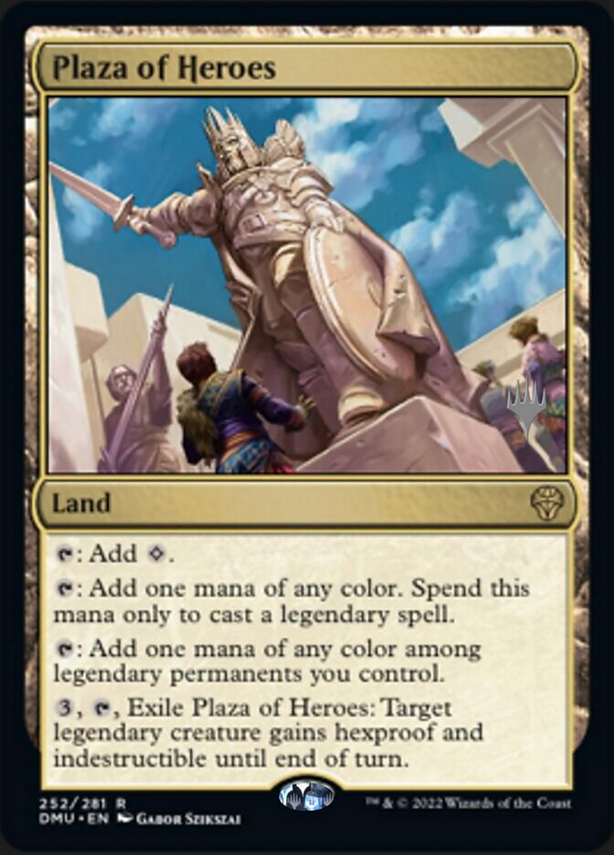 Plaza of Heroes (Promo Pack) [Dominaria United Promos] | Webway Games