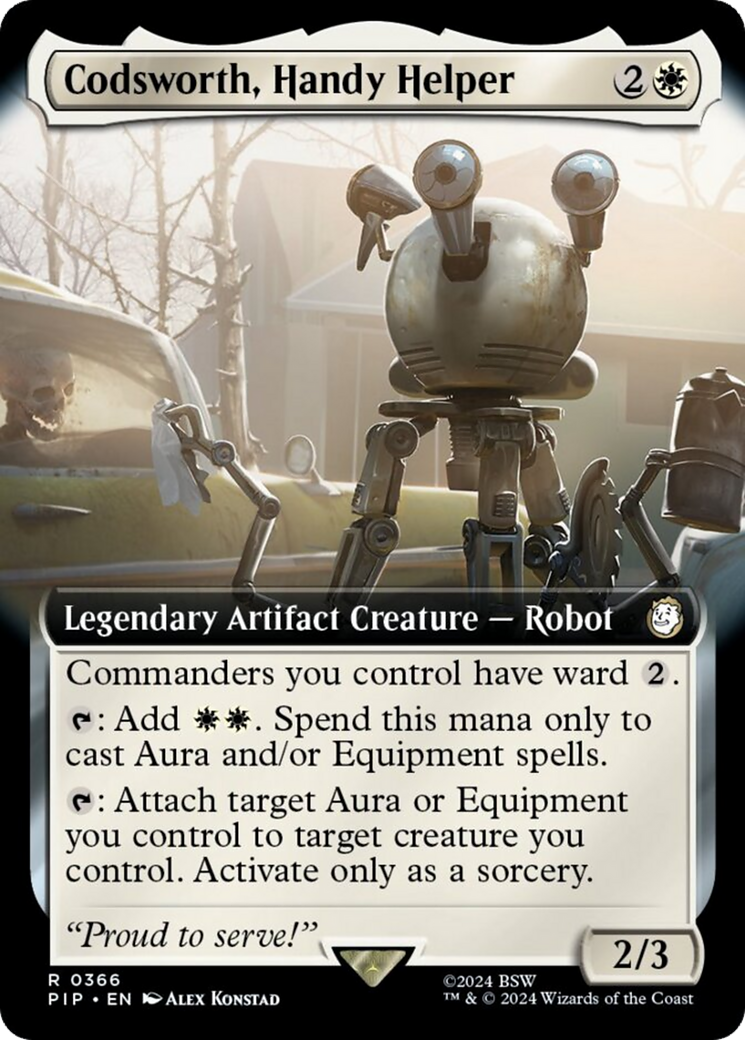 Codsworth, Handy Helper (Extended Art) [Fallout] | Webway Games