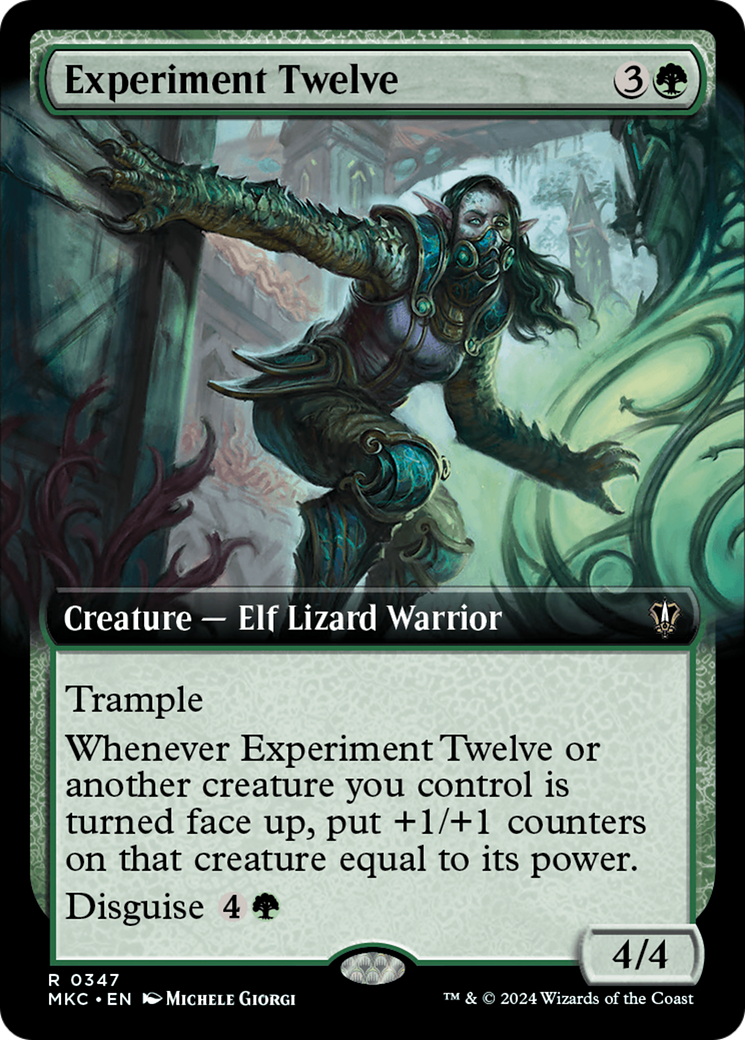 Experiment Twelve (Extended Art) [Murders at Karlov Manor Commander] | Webway Games