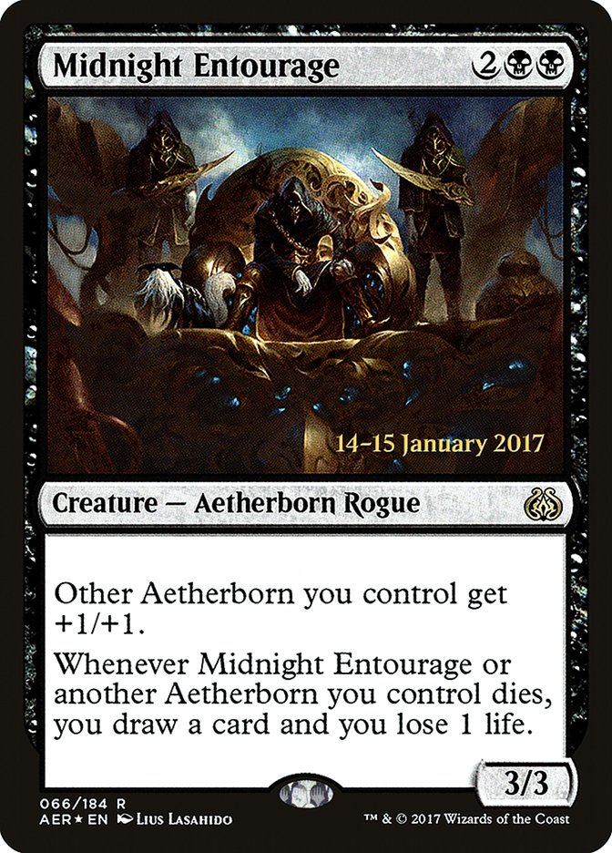 Midnight Entourage [Aether Revolt Prerelease Promos] | Webway Games