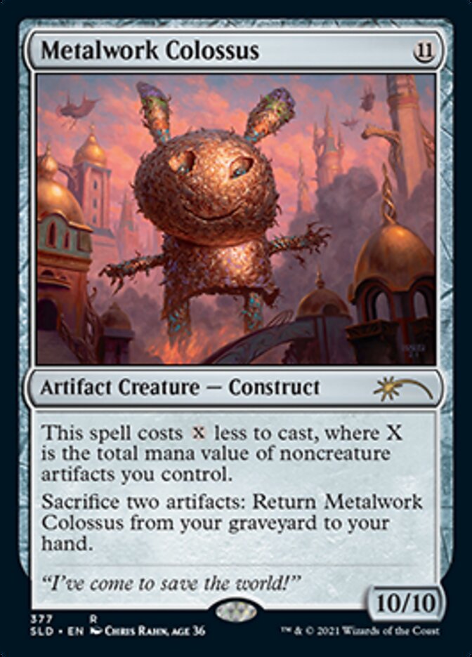 Metalwork Colossus (377) [Secret Lair Drop Series] | Webway Games