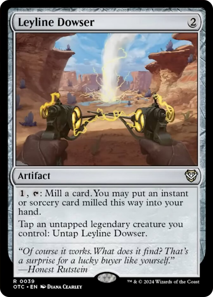 Leyline Dowser [Outlaws of Thunder Junction Commander] | Webway Games