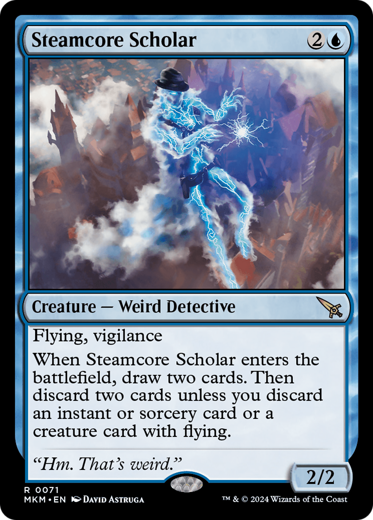 Steamcore Scholar [Murders at Karlov Manor] | Webway Games