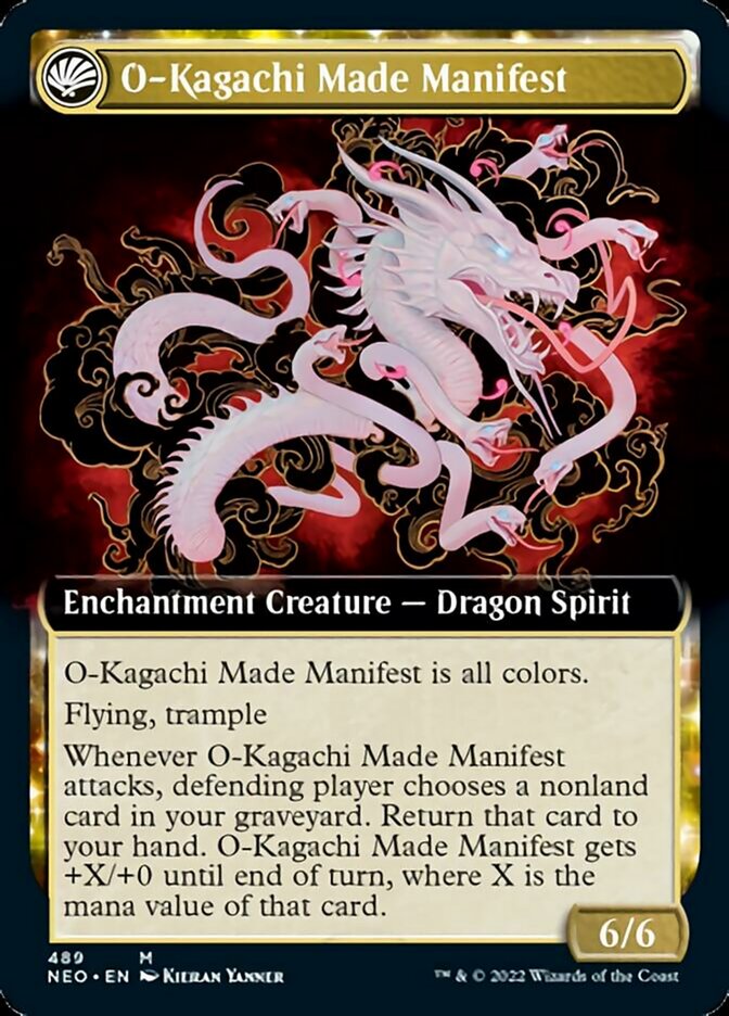 The Kami War // O-Kagachi Made Manifest (Extended Art) [Kamigawa: Neon Dynasty] | Webway Games