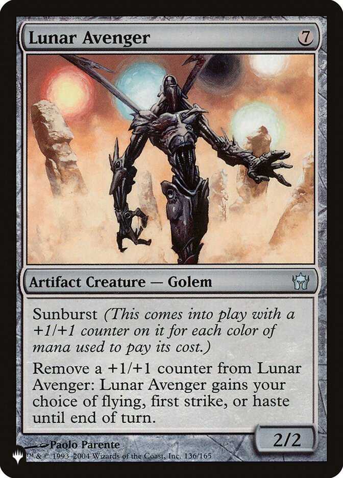 Lunar Avenger [The List] | Webway Games