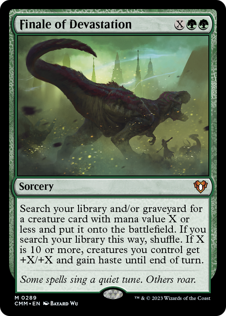 Finale of Devastation [Commander Masters] | Webway Games