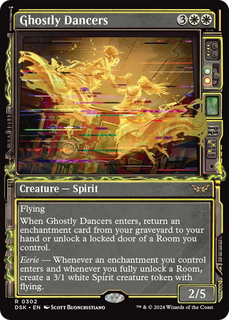 Ghostly Dancers (Showcase) [Duskmourn: House of Horror] | Webway Games