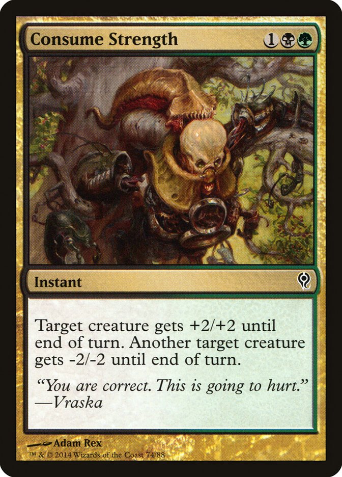 Consume Strength [Duel Decks: Jace vs. Vraska] | Webway Games