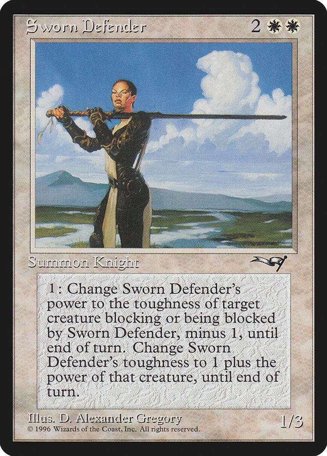 Sworn Defender [Alliances] | Webway Games