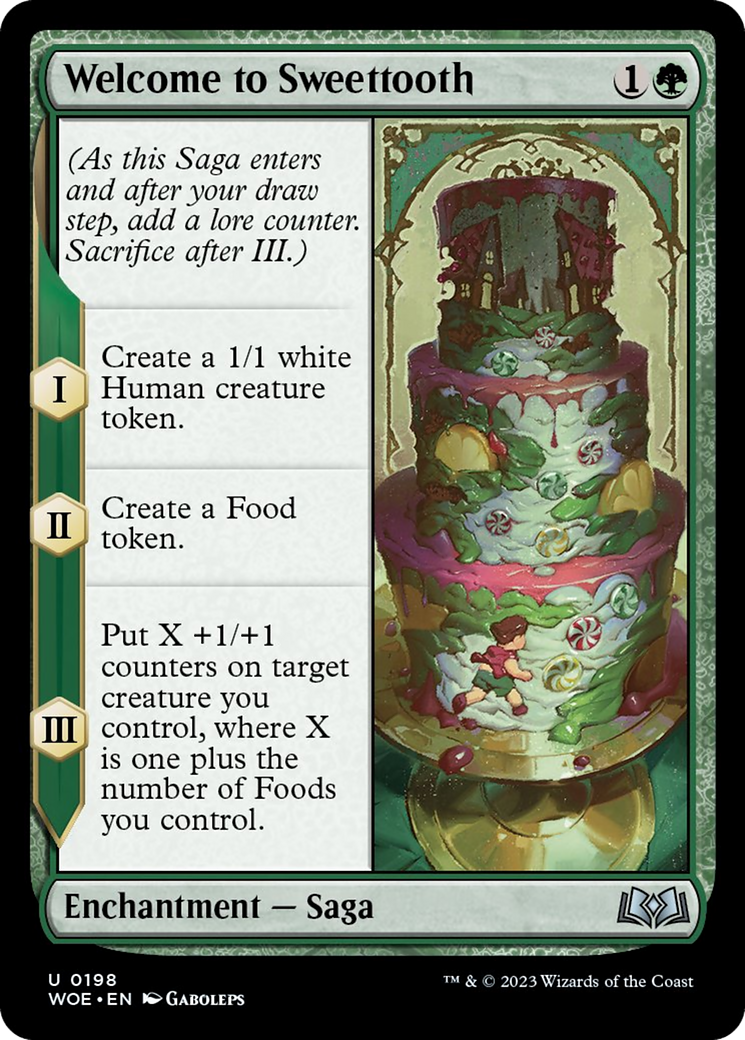 Welcome to Sweettooth [Wilds of Eldraine] | Webway Games
