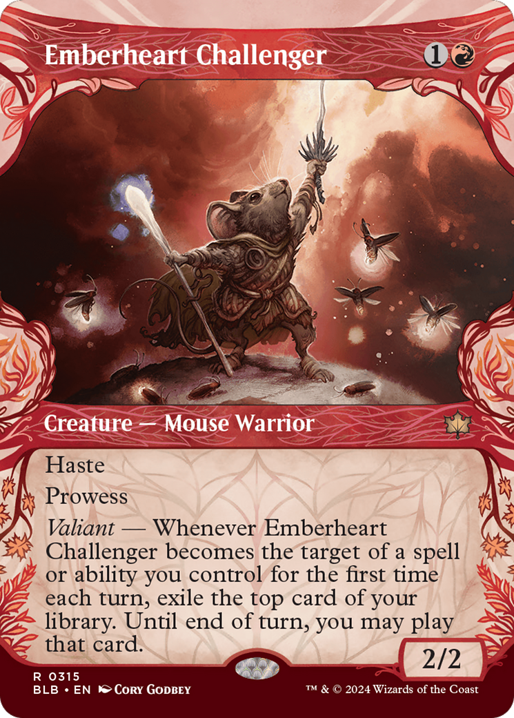 Emberheart Challenger (Showcase) [Bloomburrow] | Webway Games