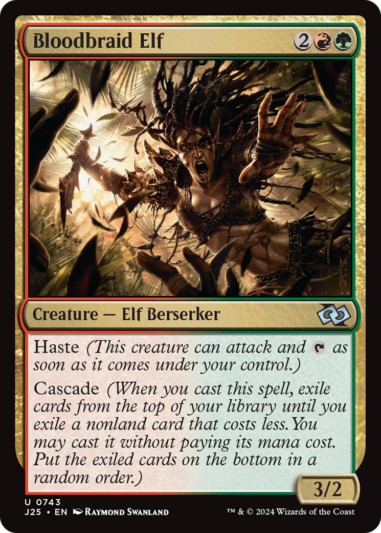 Bloodbraid Elf [Foundations Jumpstart] | Webway Games