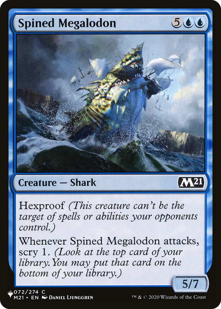 Spined Megalodon [The List] | Webway Games