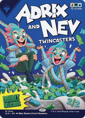 Adrix and Nev, Twincasters (Rainbow Foil) [Secret Lair Drop Series] | Webway Games
