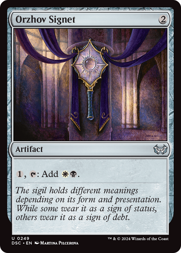 Orzhov Signet [Duskmourn: House of Horror Commander] | Webway Games