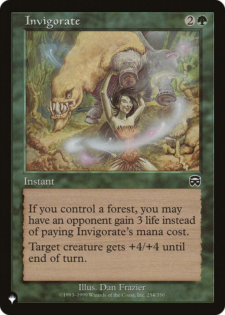 Invigorate (MMQ) [The List] | Webway Games