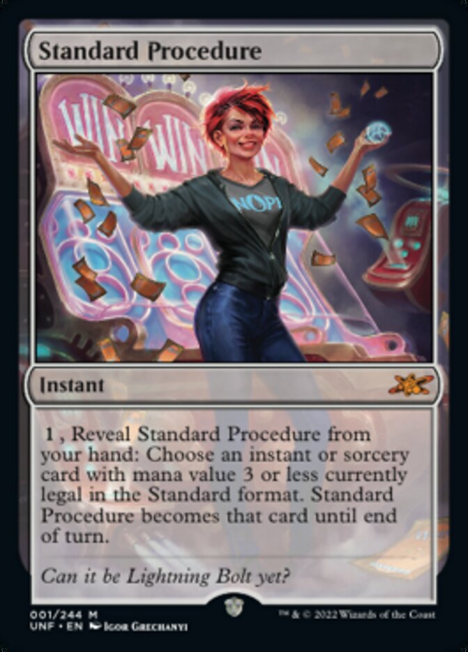 Standard Procedure [Unfinity] | Webway Games