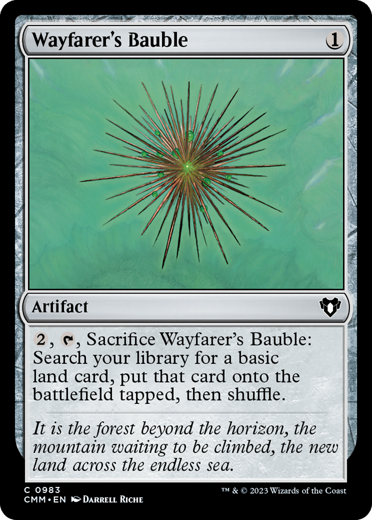 Wayfarer's Bauble [Commander Masters] | Webway Games