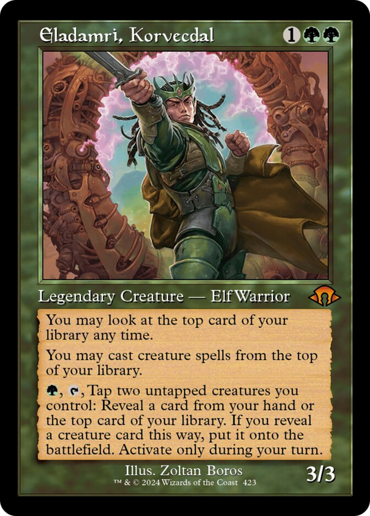 Eladamri, Korvecdal (Retro) [Modern Horizons 3] | Webway Games