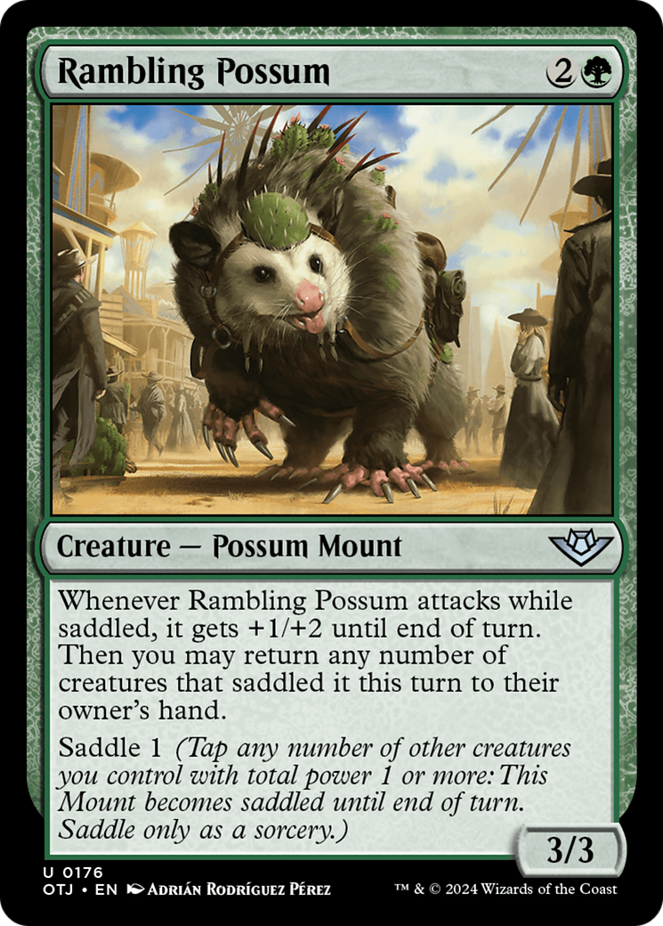 Rambling Possum [Outlaws of Thunder Junction] | Webway Games