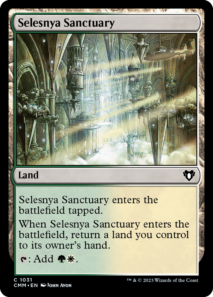 Selesnya Sanctuary [Commander Masters] | Webway Games