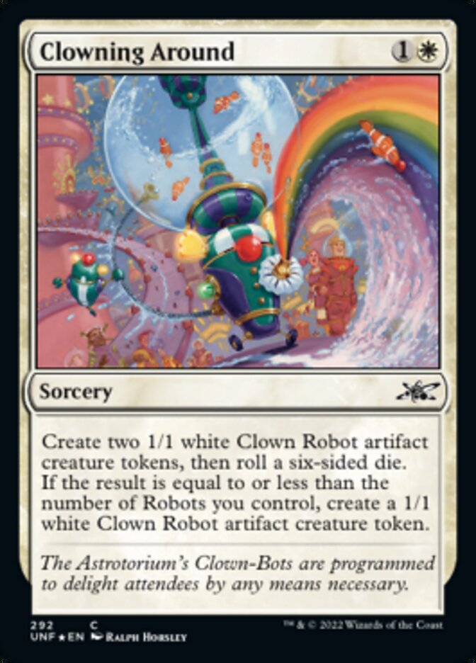 Clowning Around (Galaxy Foil) [Unfinity] | Webway Games