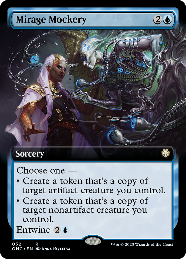 Mirage Mockery (Extended Art) [Phyrexia: All Will Be One Commander] | Webway Games