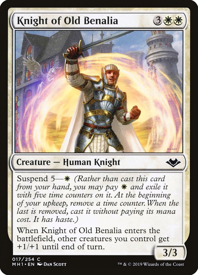Knight of Old Benalia [Modern Horizons] | Webway Games