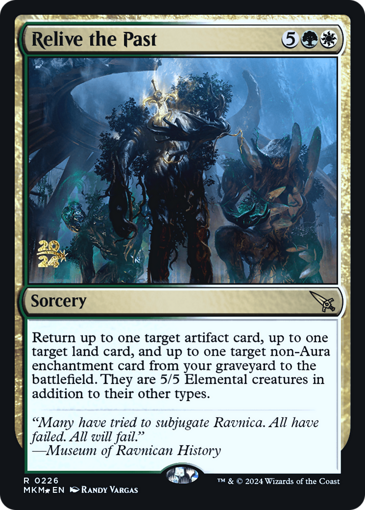 Relive the Past [Murders at Karlov Manor Prerelease Promos] | Webway Games