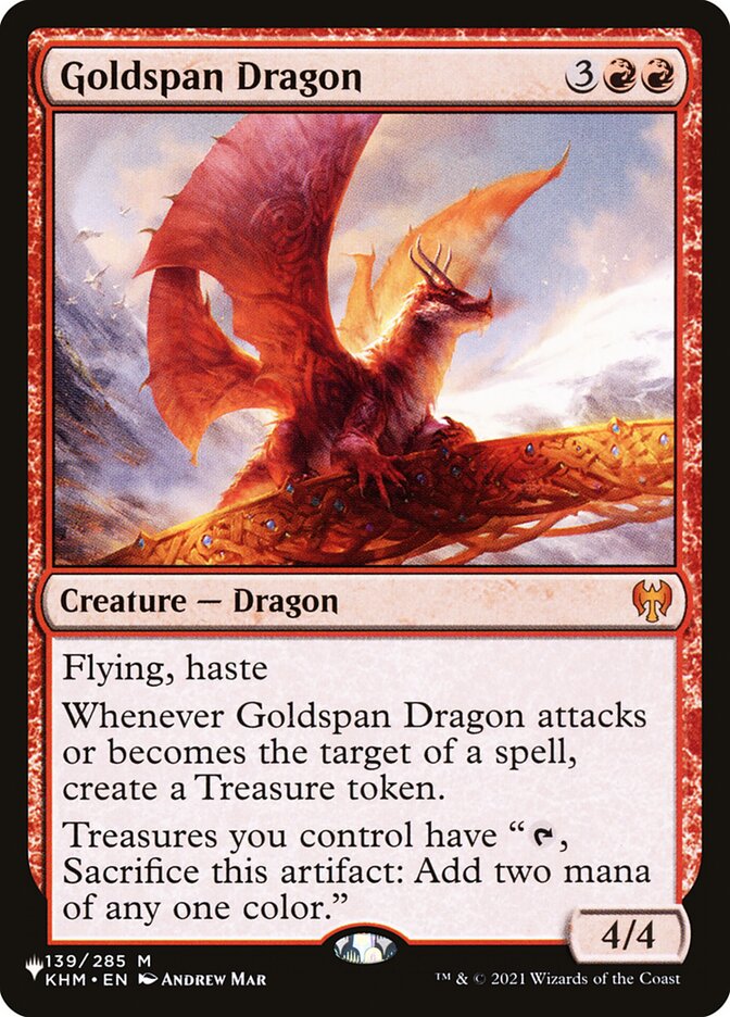 Goldspan Dragon [The List] | Webway Games