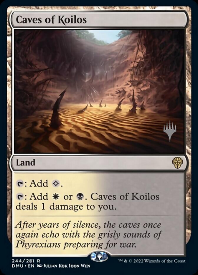 Caves of Koilos (Promo Pack) [Dominaria United Promos] | Webway Games