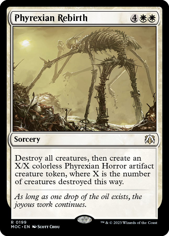 Phyrexian Rebirth [March of the Machine Commander] | Webway Games