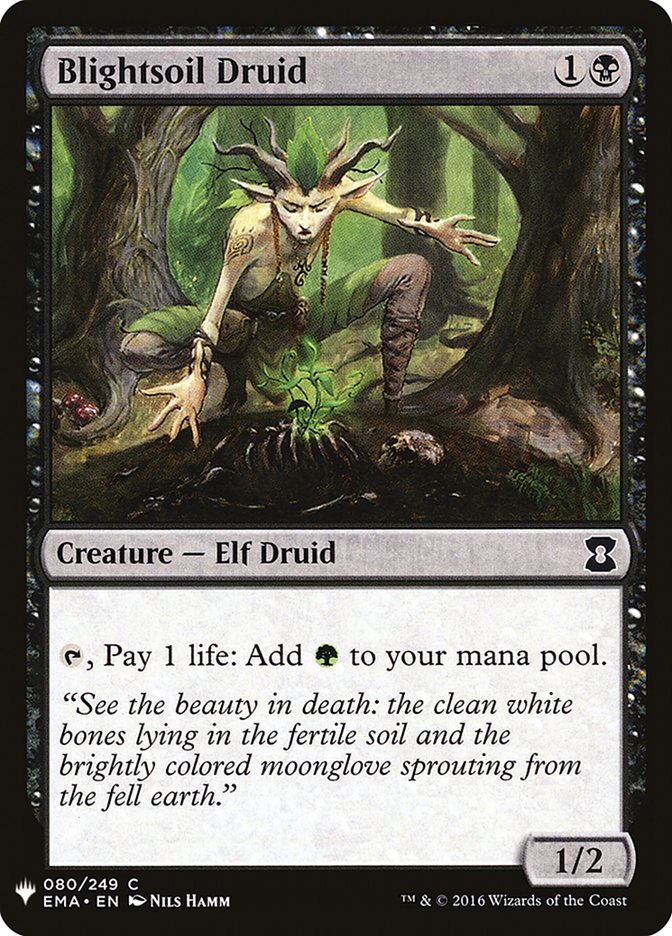 Blightsoil Druid [Mystery Booster] | Webway Games